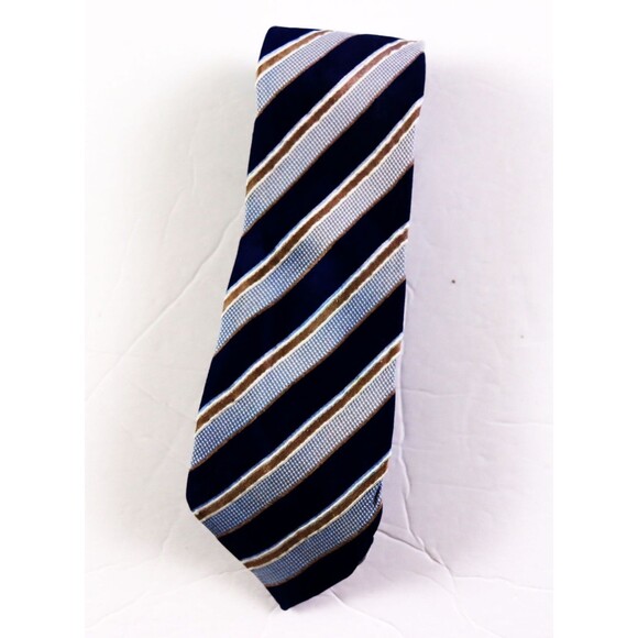 Donald J.‎ Trump Signature Collection Men's Striped Print Silk Neck Tie - Picture 3 of 8